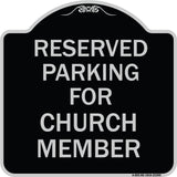 Parking Reserved for Church Member
