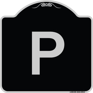 P Symbol (Parking Sign)