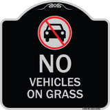 No Vehicles on Grass