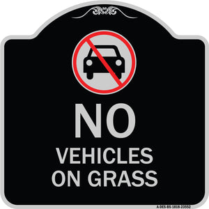 No Vehicles on Grass