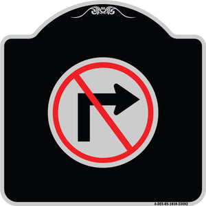 No Right Turn (Graphic Only)