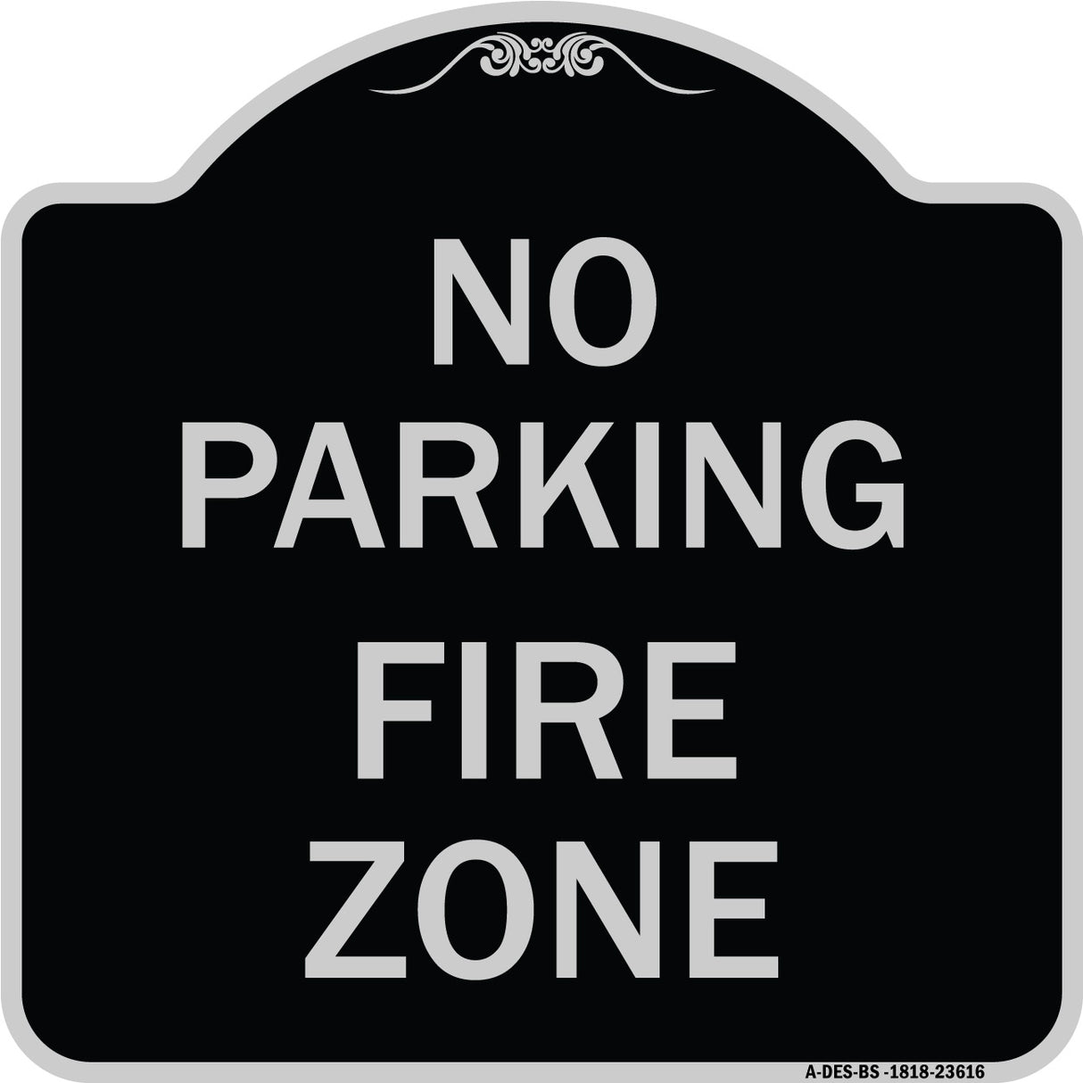 No Parking Fire Zone