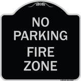 No Parking Sign No Parking Fire Zone