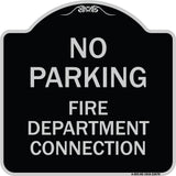No Parking Sign No Parking - Fire Department Connection