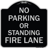No Parking or Standing Fire Lane