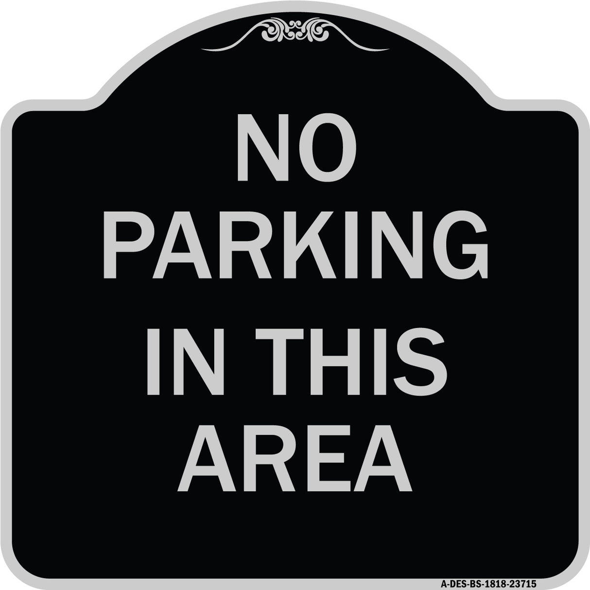 No Parking in This Area