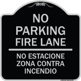 No Parking Fire Lane No Estacione Zona Contra Incendio