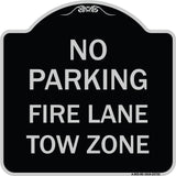 No Parking Fire Lane Tow Zone (K-1645)