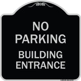 No Parking Building Entrance