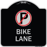No Parking (Symbol) Bike Lane