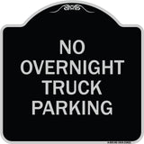 No Overnight Truck Parking