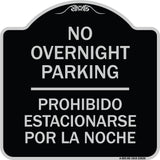 No Overnight Parking - Prohibido Estacionarse Por La Noche