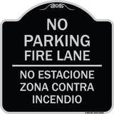 No Estacione Zona Contra Incendio