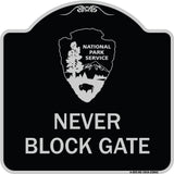 National Park Service - Permit Parking Only