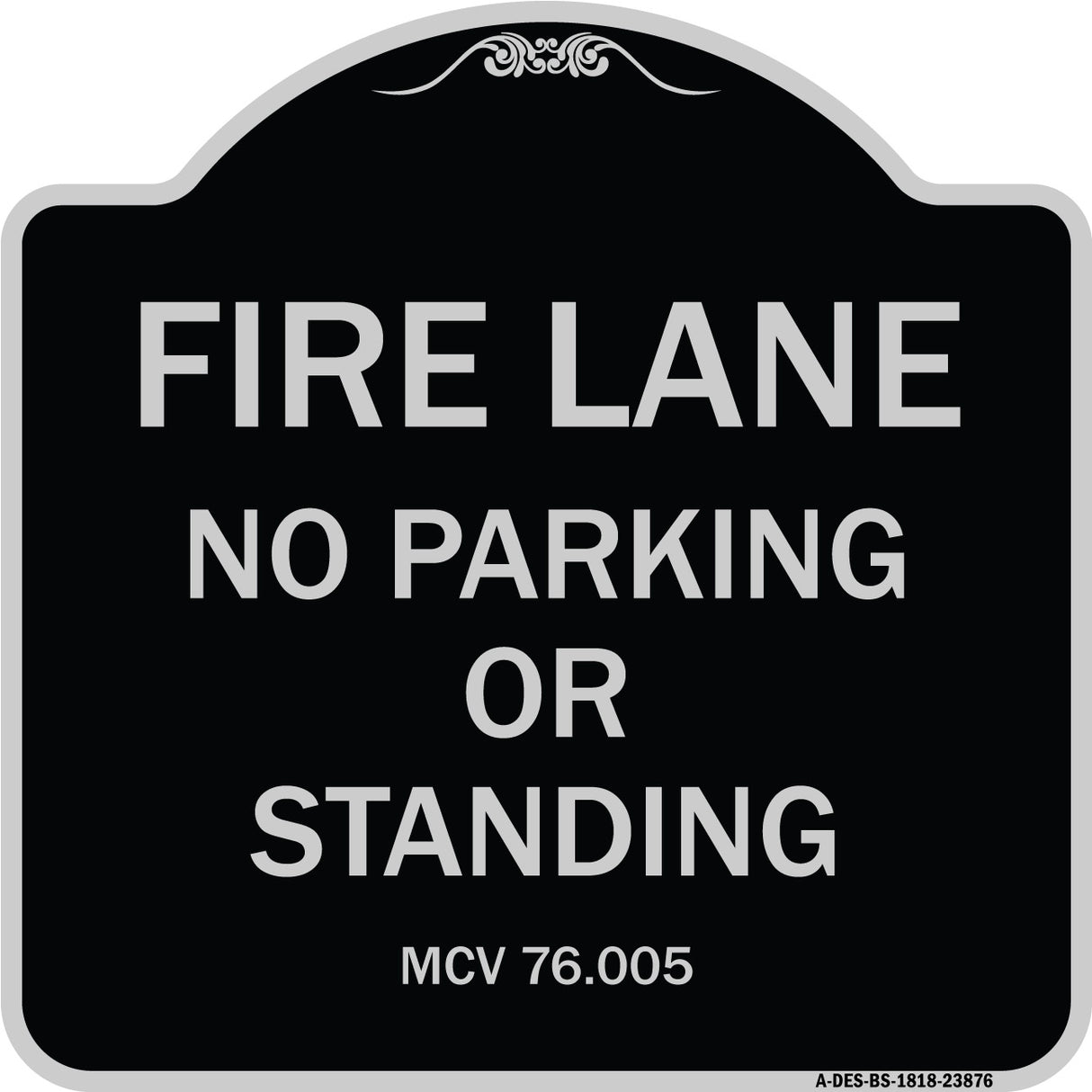 Michigan Fire Lane No Parking or Standing