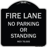 Michigan Fire Lane No Parking or Standing