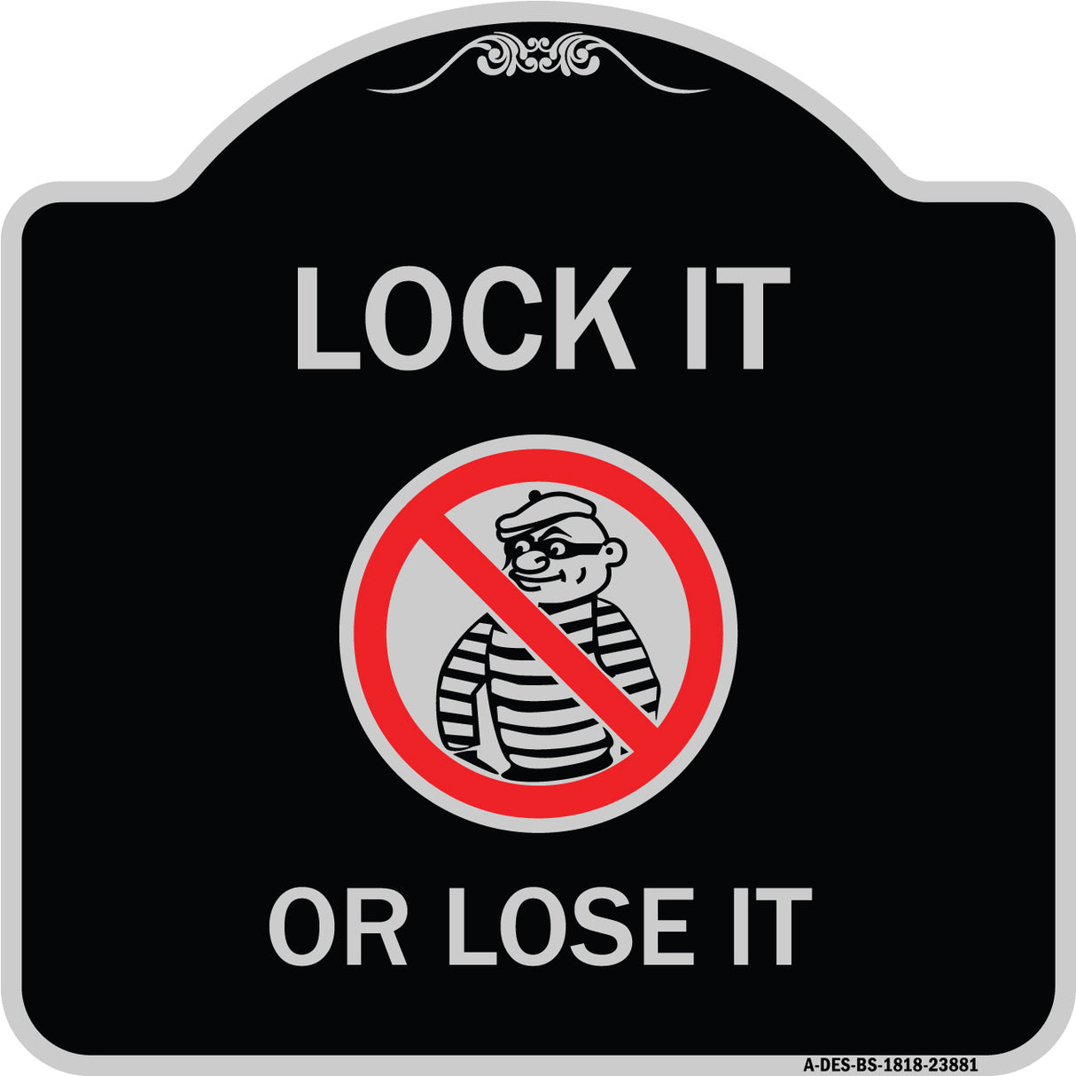 Lock It or Lose It (With Graphic)