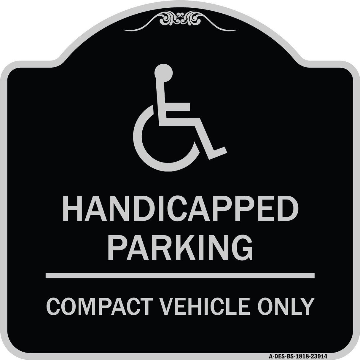 Handicapped Parking - Compact Vehicle Only