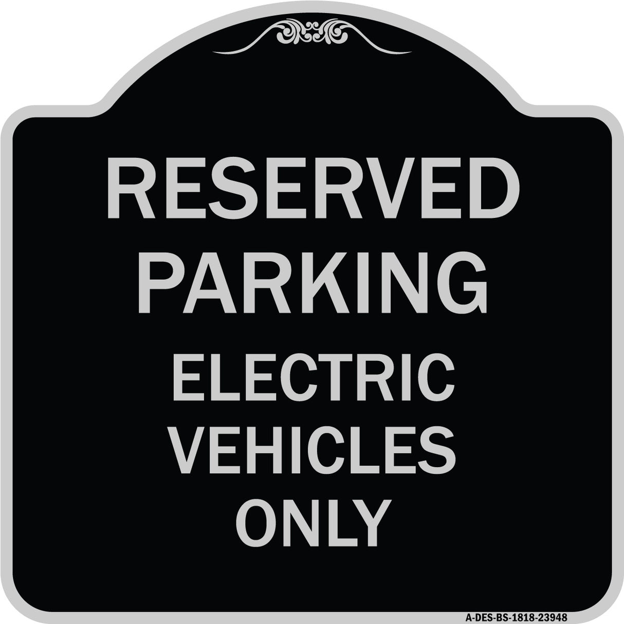 For Electrical Cars Reserved Parking - Electric Vehicles Only