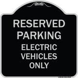 For Electrical Cars Reserved Parking - Electric Vehicles Only