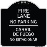 Fire Lane No Parking - Carril De Fuege No Esta Conar