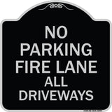 Fire Lane All Driveways