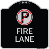 Fire Lane (No Parking Symbol)
