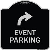 Event Parking Only (With Upper Right Arrow)