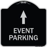Event Parking Only (With Up Arrow)