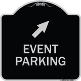 Event Parking (Up Right Arrow Symbol)