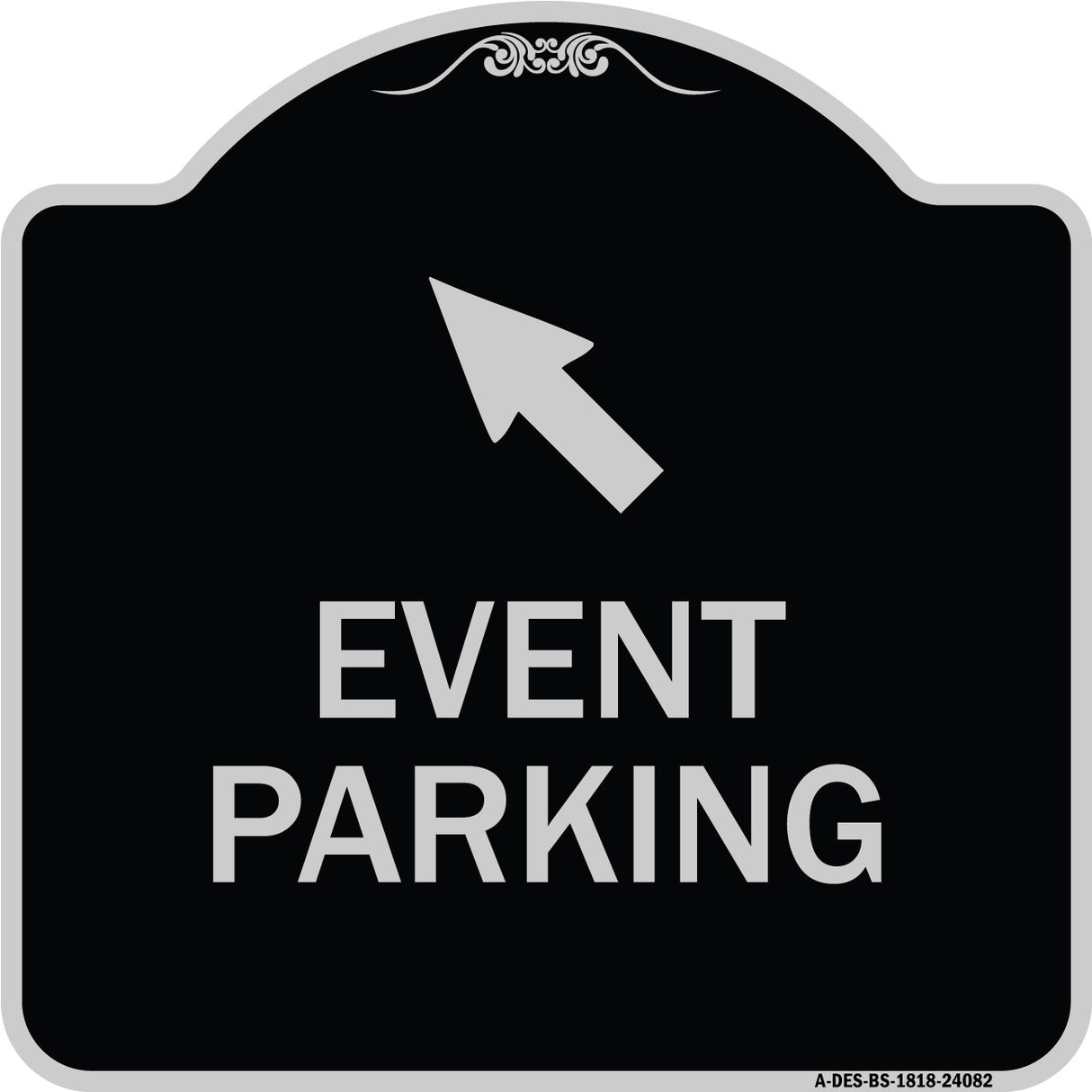 Event Parking (Up Left Arrow Symbol)