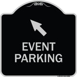 Event Parking (Up Left Arrow Symbol)