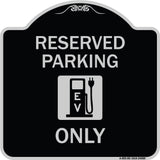 Ev Only (With Electric Vehicle Charging Station Graphic)