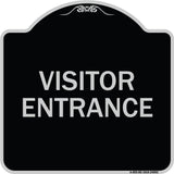 Entrance Sign Visitor Entrance