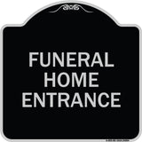 Entrance Sign Funeral Home Entrance