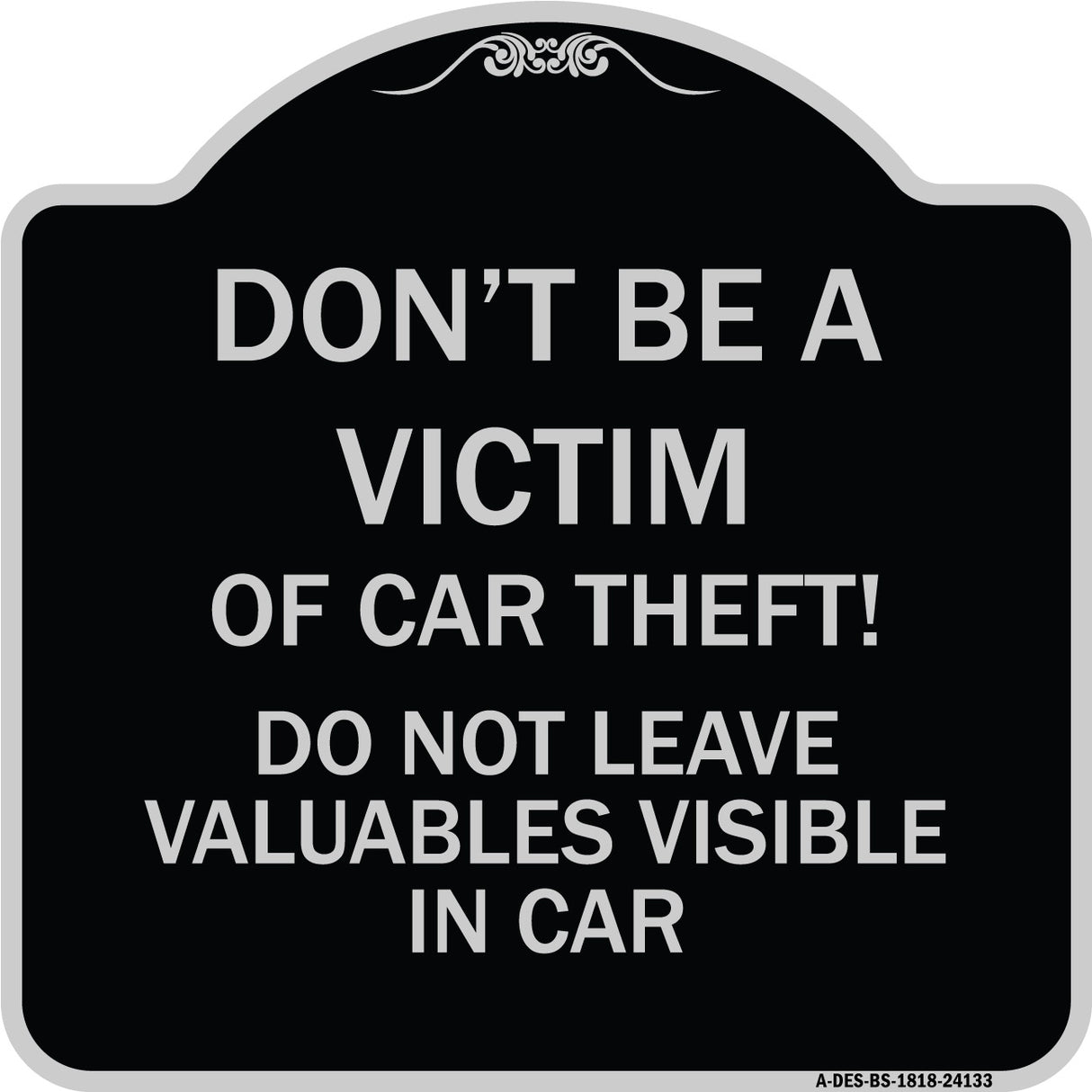 Don't Be A Victim of Car Theft! Do Not Leave Valuables Visible in Car