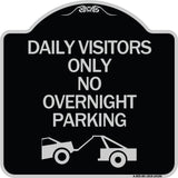 Day Visitors Only No Overnight Parking (With Graphic)