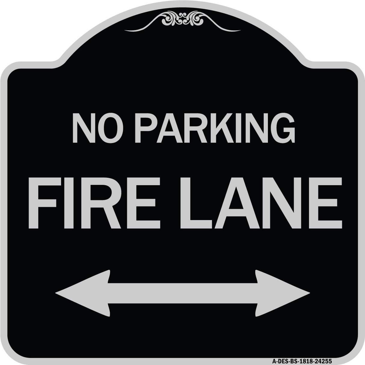Colorado Fire Lane (With Bidirectional Arrow)