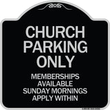 Church Parking Only Memberships Available Sunday Mornings Apply Within