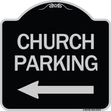 Church Parking (With Left Arrow)