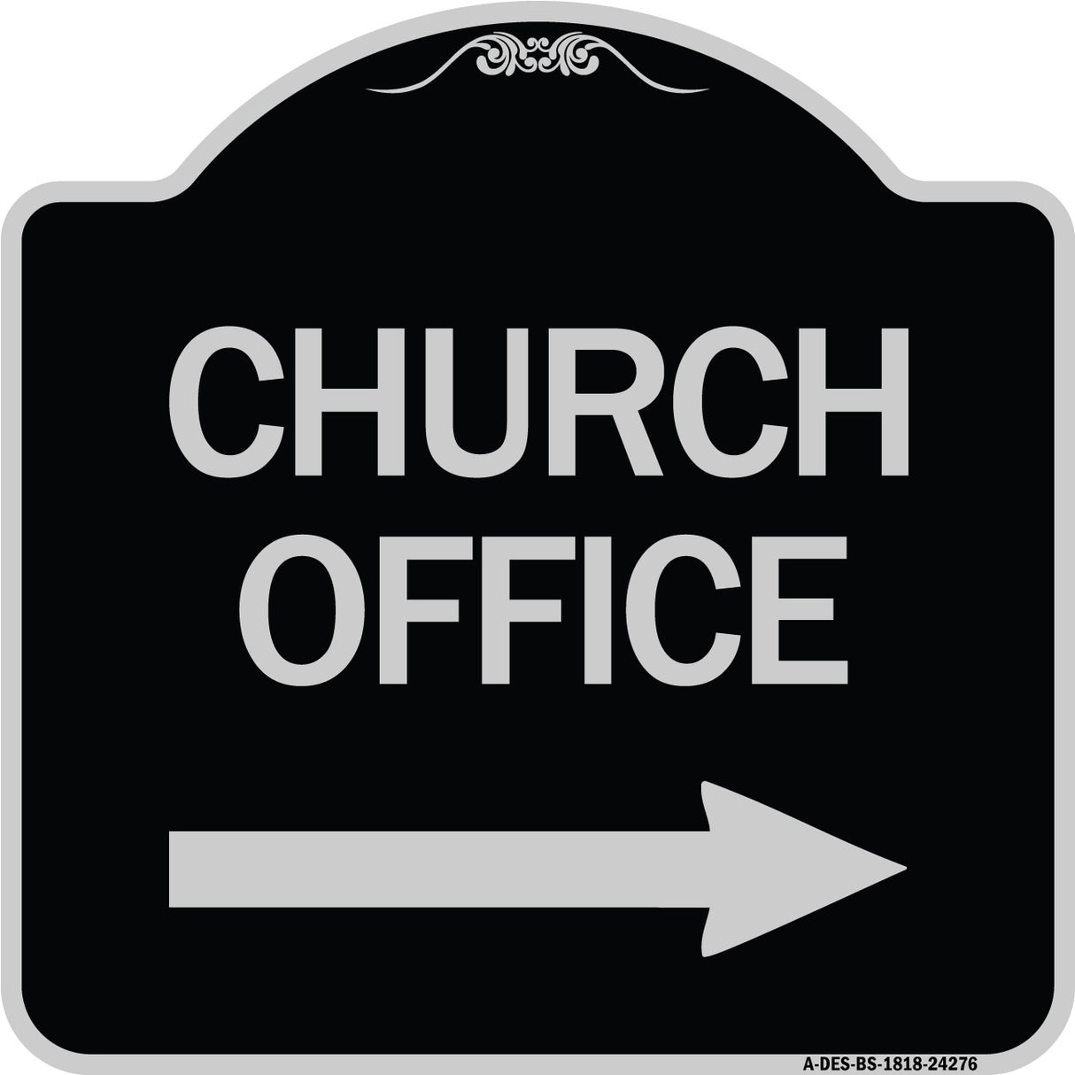 Church Office (With Right Arrow)