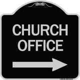 Church Office (With Right Arrow)