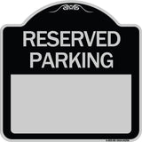 Blank Reserved Parking