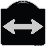 Bidirectional Arrow (Black)