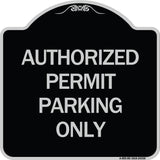 Authorized Permit Parking Only