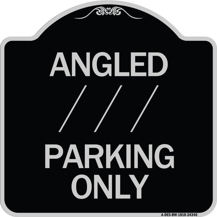 Angle Parking Only (With Bidirectional Arrow) 1