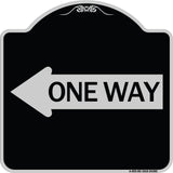 One Way (With Left Arrow)