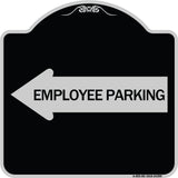 Employee Parking (With Left Arrow)