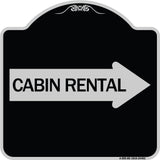 Cabin Rental (With Right Arrow)