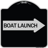 Boat Launch (With Right Arrow)